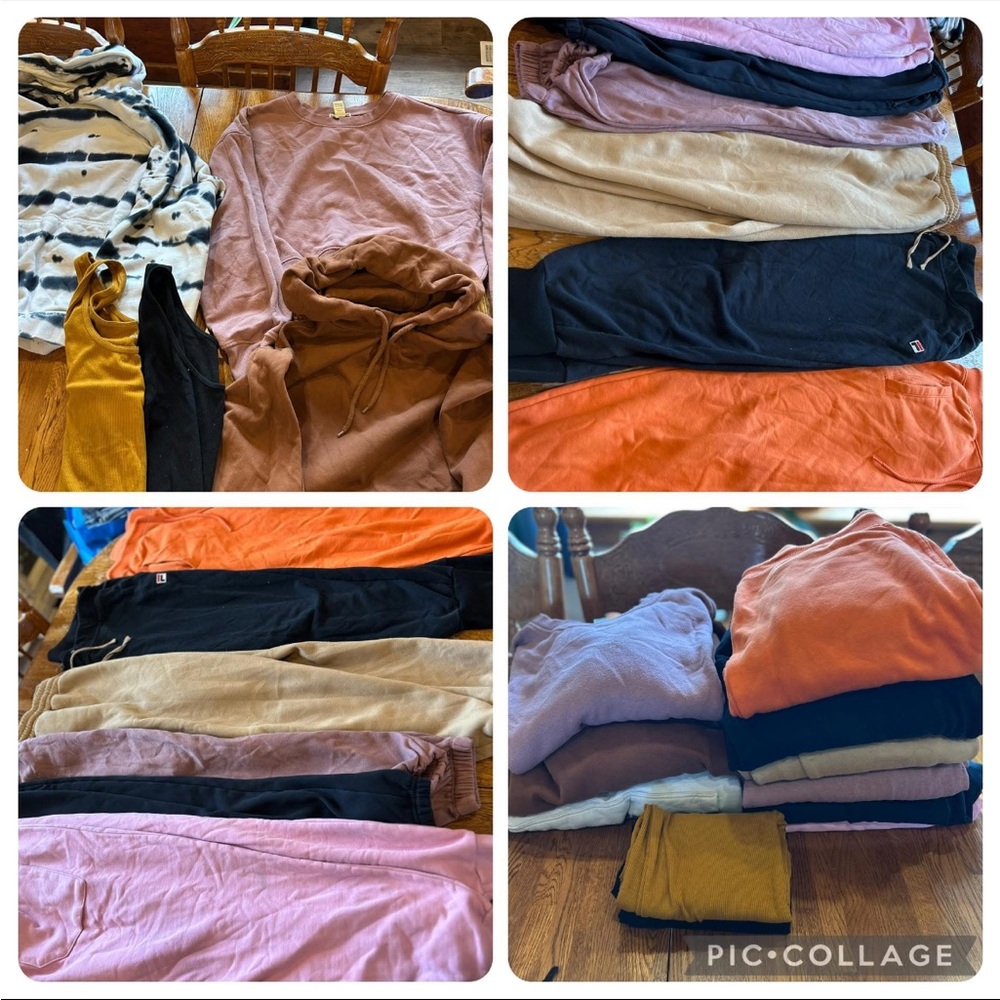 COPY - Fashion Nova Track Pants & Joggers Collection - Black, Pink, Orange, Tan